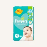 Pampers Diapers Large | Size 4 | 50 Pcs