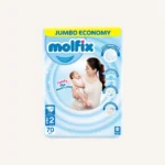 Molfix Diapers Small | Size 2 | 70 Pcs