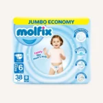 Molfix Diapers XXL | Size 6 | 38 Pcs