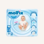 Molfix Diapers Medium | Size 3 | 28 Pcs
