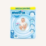 Molfix Diapers Medium | Size 3 | 80 Pcs
