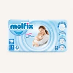 Molfix Diapers Newborn | Size 1 | 42 Pcs